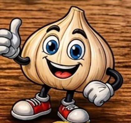 Mascote do Alho Chefão Gourmet